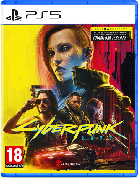 Cyberpunk 2077 Ultimate Edition Sony Playstation 5 PS5 Hover Image