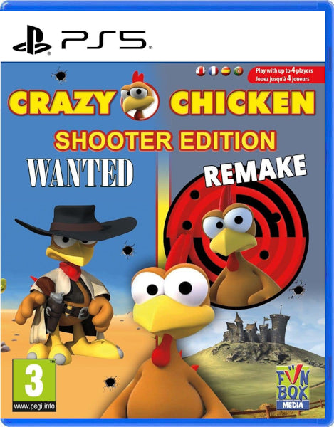 Crazy Chicken Shooter Edition Sony Playstation 5 PS5 Hover Image