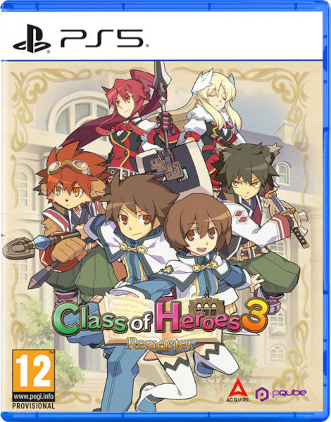 Class Of Heroes 3 Remaster Sony Playstation 5 PS5 Hover Image