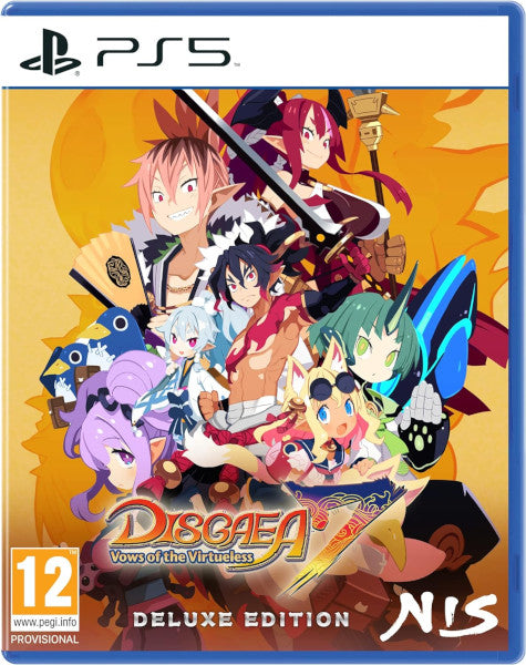 Disgaea 7: Vows Of The Virtueless Deluxe Edition Sony Playstation 5 PS5 Hover Image