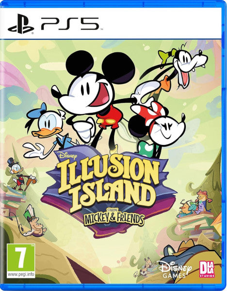 Disney Isla Ilusion De Disney Protagonizado Por Mickey Y Sus Amigos (incluye Poster) Sony Playstation 5 PS5 Hover Image