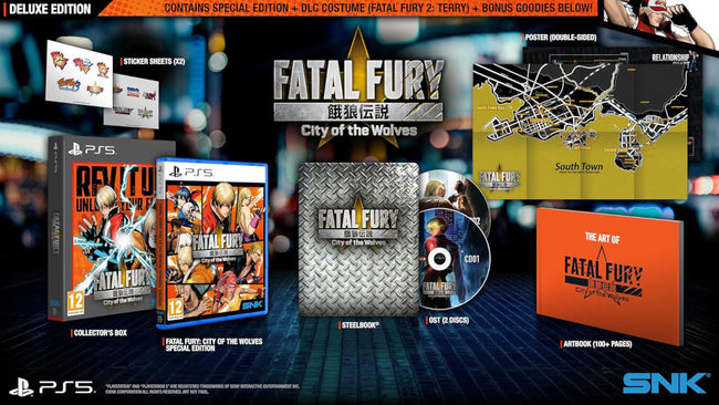 Fatal Fury: City Of The Wolves - Deluxe Edition Sony Playstation 5 PS5 Hover Image