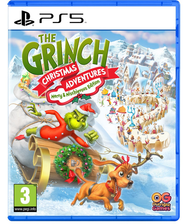 The Grinch: Christmas Adventures Merry & Mischievous Edition Sony Playstation 5 PS5 Hover Image
