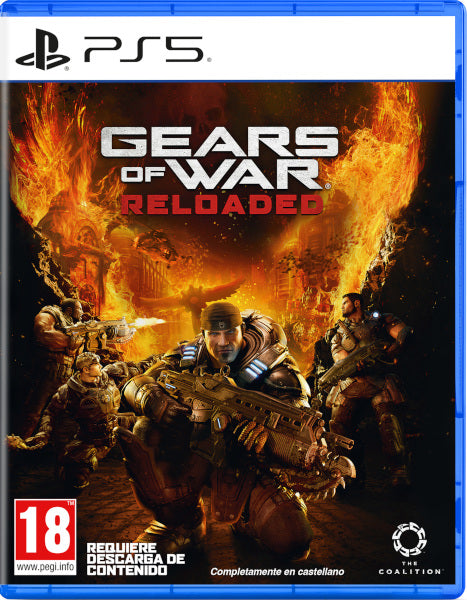 Gears Of War Reloaded Sony Playstation 5 PS5 Hover Image