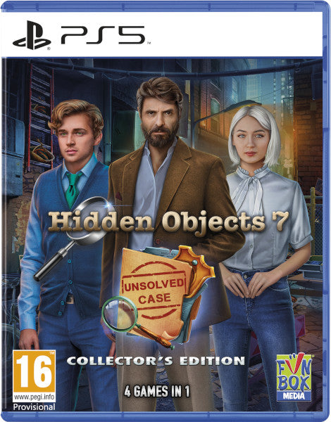 Hidden Objects 7- Unsolved Case Collectors Edition (4 Games In 1) Sony Playstation 5 PS5 Hover Image