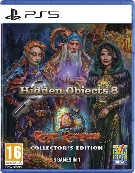 Hidden Objects 8- Royal Romance Collectors Edition (3 Games In 1) Sony Playstation 5 PS5 Hover Image