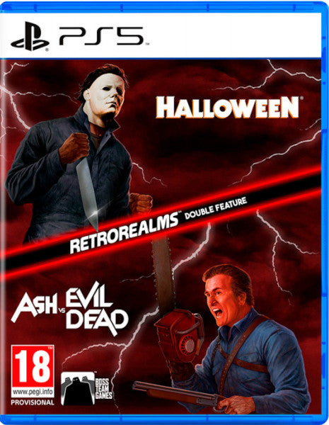 Retrorealms Double Feature: Halloween And Ash Vs Evil Dead (2&1) Sony Playstation 5 PS5 Hover Image