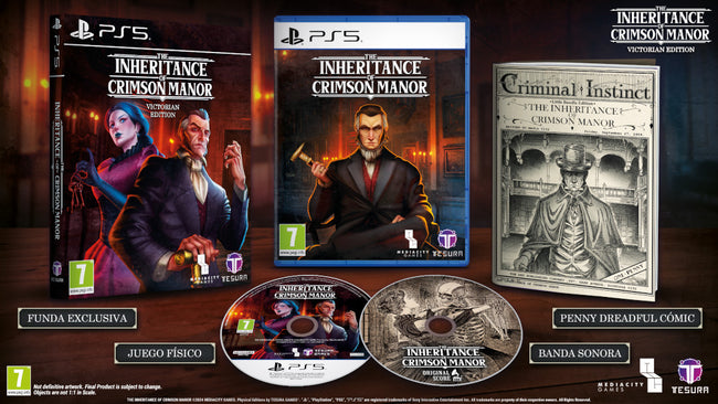 The Inheritance Of Crimson Manor - Victorian Edition Sony Playstation 5 PS5 Hover Image