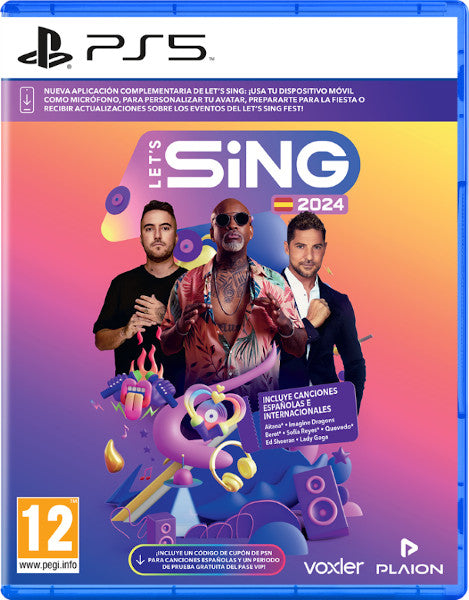 Let's Sing 2024 Sony Playstation 5 PS5 Hover Image