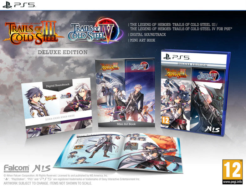 The Legend Of Heroes: Trails Of Cold Steel Iii+the Legend Of Heroes: Trails Of Cold Steel Iv Ed.del Sony Playstation 5 PS5