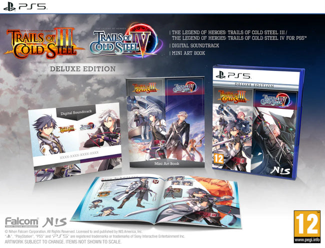The Legend Of Heroes: Trails Of Cold Steel Iii+the Legend Of Heroes: Trails Of Cold Steel Iv Ed.del Sony Playstation 5 PS5 Hover Image