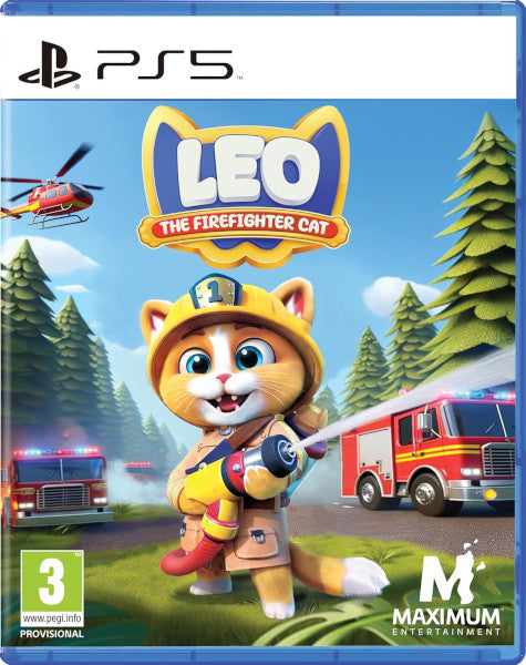 Leo: The Firefighter Cat Sony Playstation 5 PS5 Hover Image