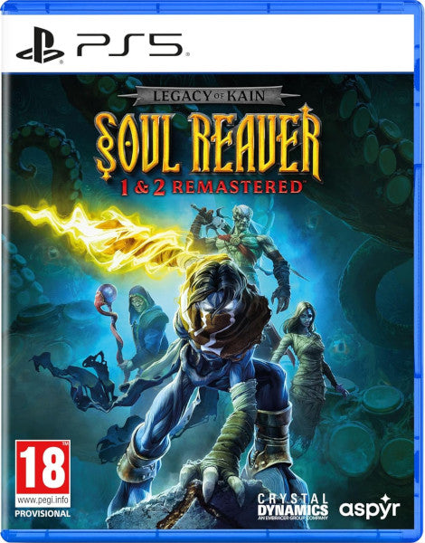 Legacy Of Kain Soul Reaver 1 & 2 Remastered Sony Playstation 5 PS5 Hover Image