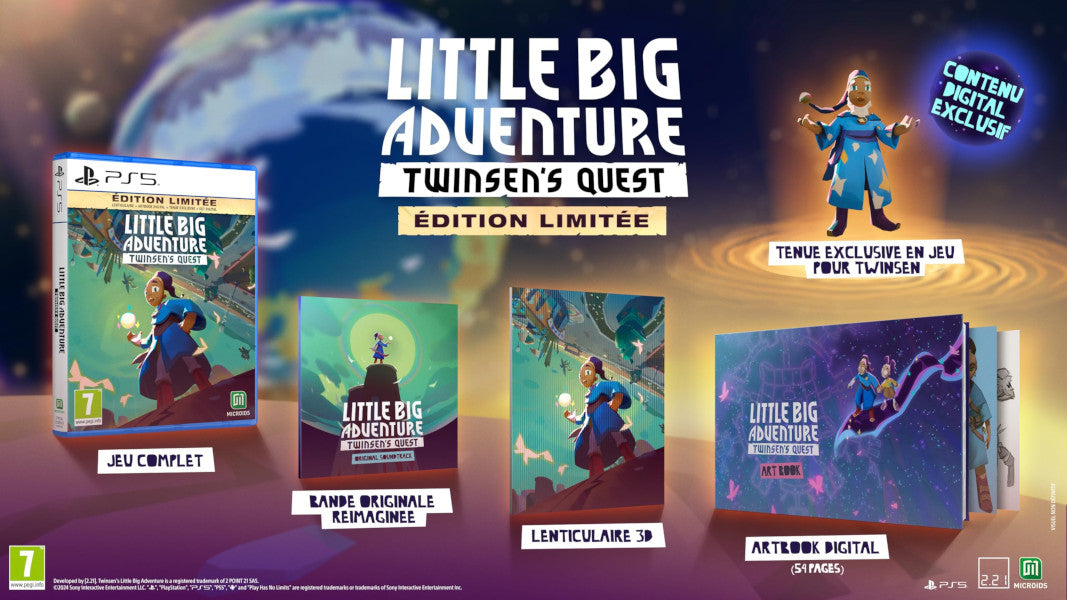 Little Big Adventure - Twinsen's Quest - Limited Edition Sony Playstation 5 PS5