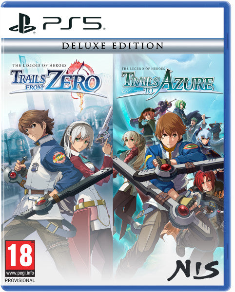 The Legend Of Heroes: Trails From Zero / The Legend Of Heroes: Trails To Azure Deluxe Edition Sony Playstation 5 PS5 Hover Image