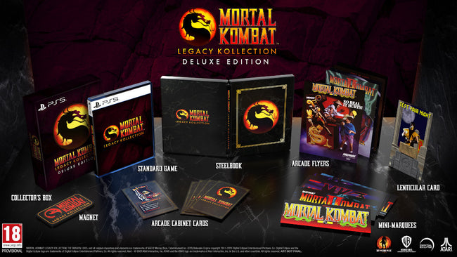 Mortal Kombat: Legacy Kollection - Deluxe Edition Sony Playstation 5 PS5 Hover Image