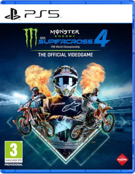 Monster Energy Supercross: The Official Videogame 4 Sony Playstation 5 PS5 Hover Image