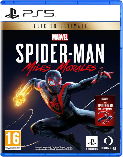 Marvel Spider-man: Miles Morales Edicion Ultimate Sony Playstation 5 PS5 Hover Image