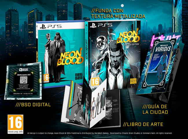 Neon Blood Limited Edition Sony Playstation 5 PS5 Hover Image