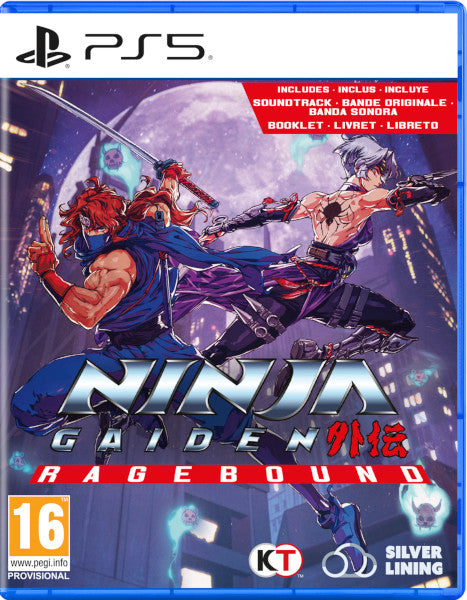 Ninja Gaiden: Ragebound (incluye Banda Sonora/libreto) Sony Playstation 5 PS5 Hover Image