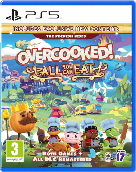 Overcooked! All You Can Eat (incluye Contenido Exclusivo) Sony Playstation 5 PS5 Hover Image