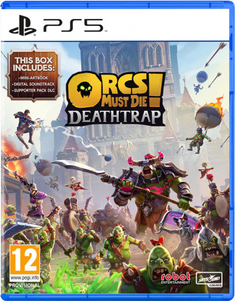 Orcs Must Die! Deathtrap Sony Playstation 5 PS5 Hover Image