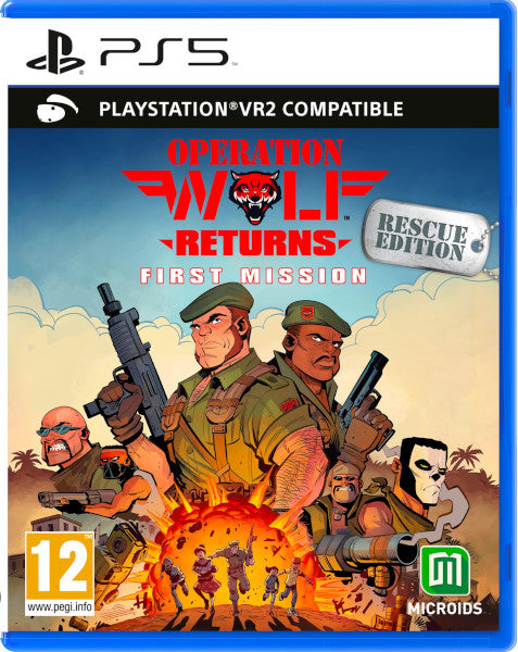 Operation Wolf Returns: First Mission Rescue Edition (vr) Sony Playstation 5 PS5 Hover Image
