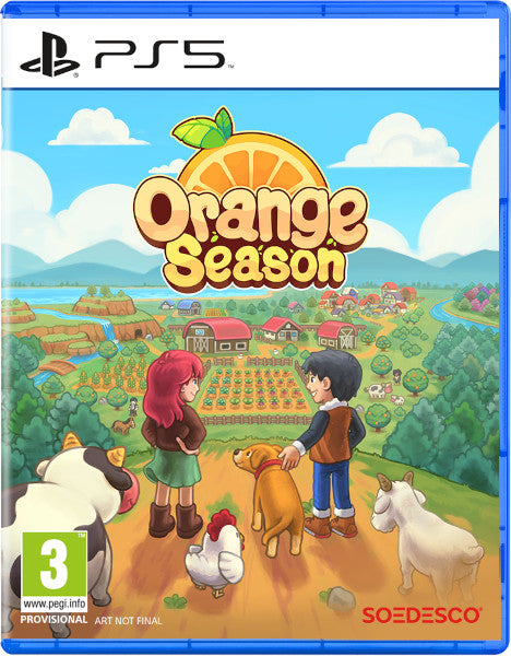 Orange Season Sony Playstation 5 PS5 Hover Image