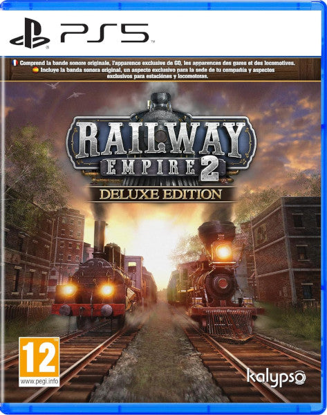 Railway Empire 2 - Deluxe Edition Sony Playstation 5 PS5 Hover Image