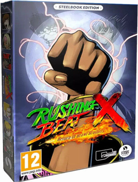 Rushing Beat X: Return Of The Brawl Brothers Steelbook Edition Sony Playstation 5 PS5 Hover Image