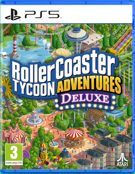 Rollercoaster Tycoon Adventures Deluxe Sony Playstation 5 PS5 Hover Image