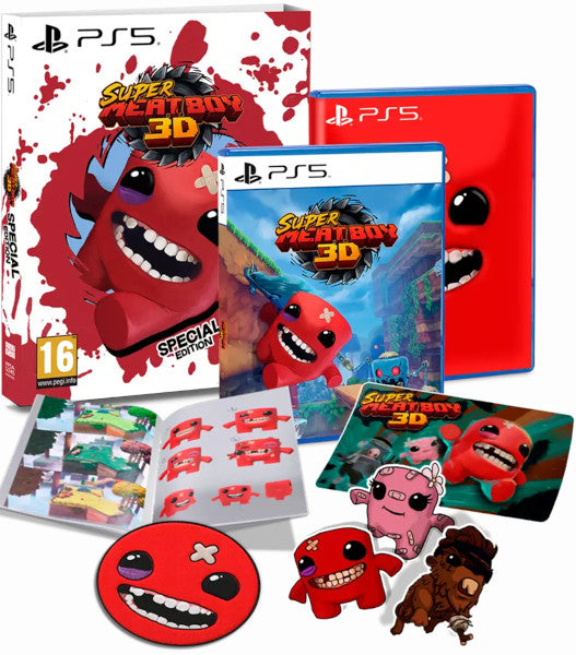 Super Meat Boy 3d Special Edition Sony Playstation 5 PS5 Hover Image