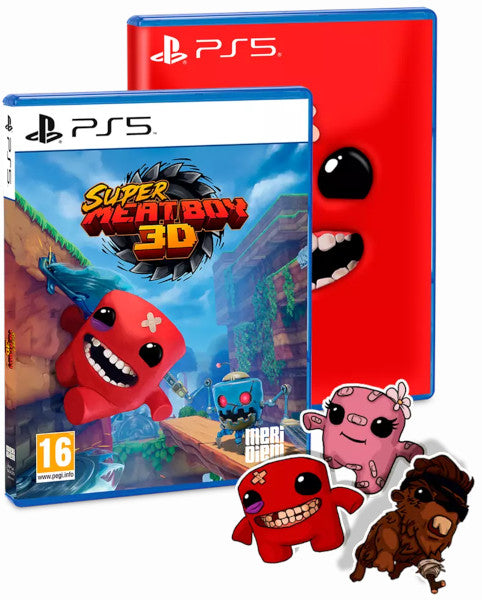 Super Meat Boy 3d Sony Playstation 5 PS5 Hover Image