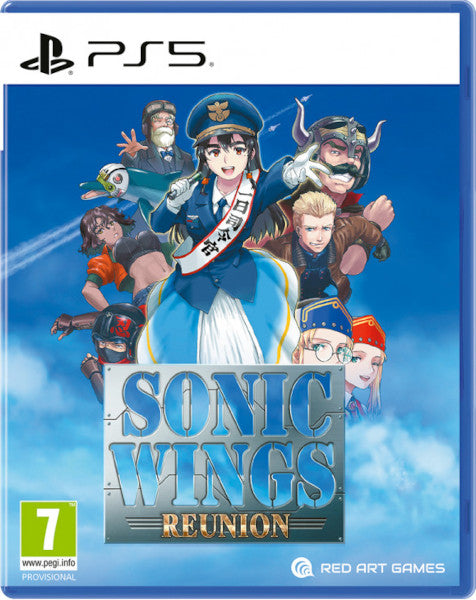 Sonic Wings Reunion Sony Playstation 5 PS5 Hover Image