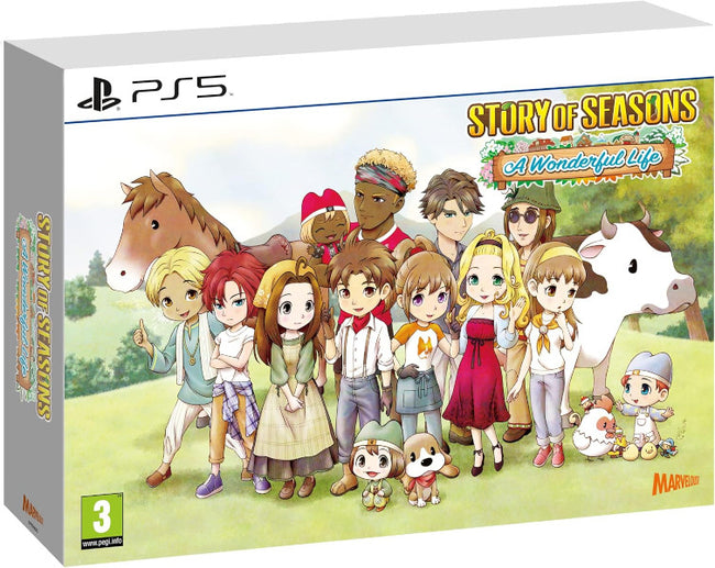 Story Of Seasons: A Wonderful Life Limited Edition Sony Playstation 5 PS5 Hover Image