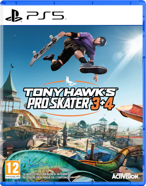Tony Hawk's Pro Skater 3+4 Sony Playstation 5 PS5 Hover Image