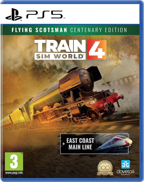Train Sim World 4 (flying Scotsman Centenary Edition) Sony Playstation 5 PS5 Hover Image