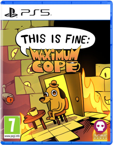 This Is Fine: Maximum Cope Sony Playstation 5 PS5 Hover Image