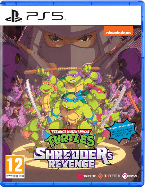 Teenage Mutant Ninja Turtles: Shredder's Revenge (incluye Llavero Y Libro) Sony Playstation 5 PS5 Hover Image