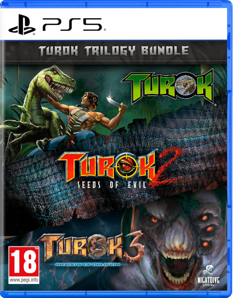 Turok Trilogy Bundle Sony Playstation 5 PS5 Hover Image
