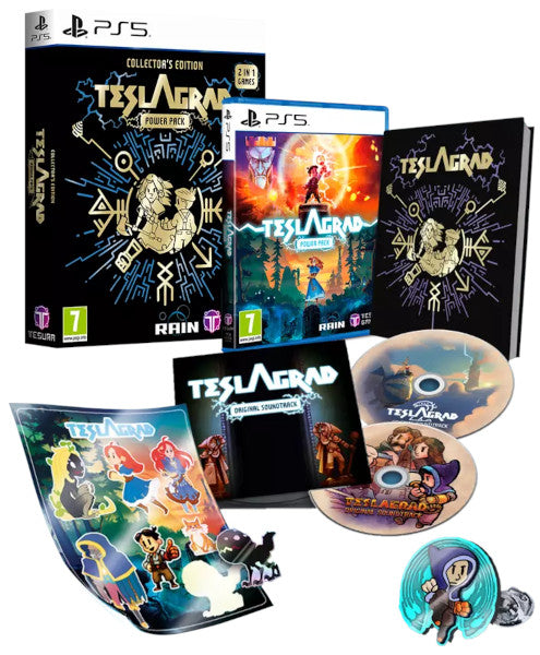 Teslagrad Power Pack Collector's Edition Sony Playstation 5 PS5