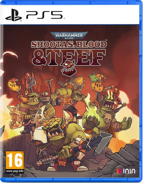 Warhammer 40.000: Shootas, Blood & Teef Sony Playstation 5 PS5 Hover Image