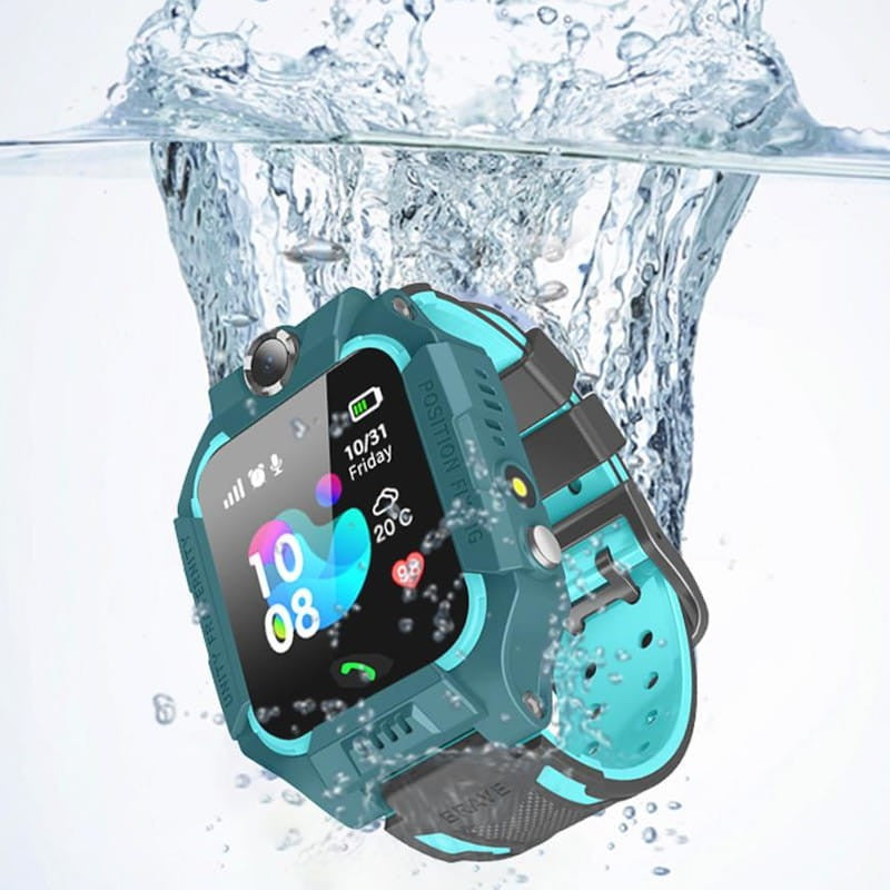 Smartwatch para Nios Q19 Verde - Reloj inteligente