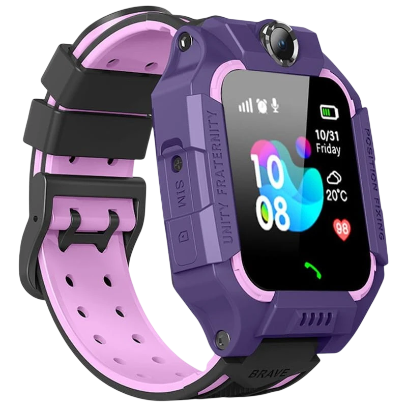 Smartwatch para Nios Q19 Violeta - Reloj inteligente