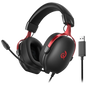 QCY Heroad VN200 gaming headphones (black and red)