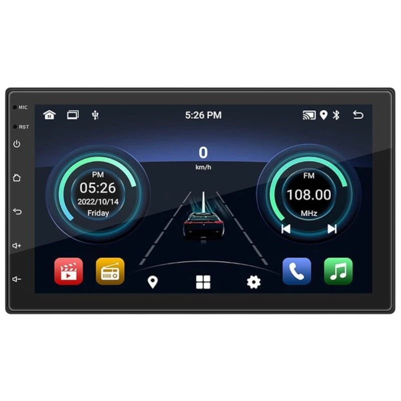 Autoradio 2 DIN SWM S-072C 2GB/64GB 7" USB Carplay Android