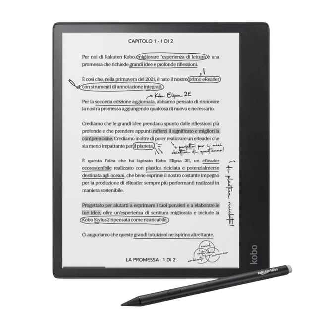 Rakuten Kobo Elipsa 2E 32GB Wifi Negro - Lector de ebooks Hover Image