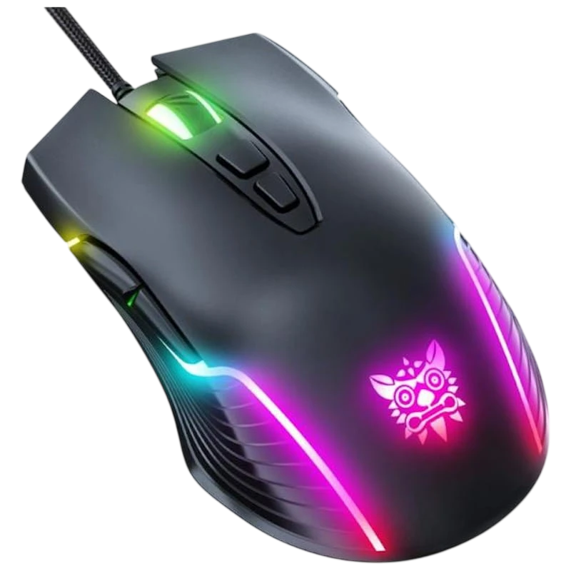 Ratón Gaming Onikuma CW905 Negro - 6400 DPI