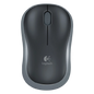 Ratón Inalámbrico Logitech M185 Negro - 1000 DPI