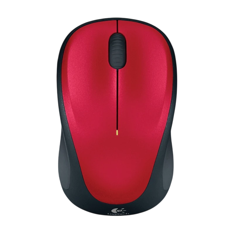 Ratón Inalámbrico Logitech M235 Rojo - 1000 DPI
